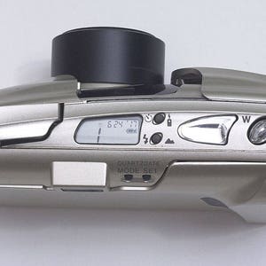 Point and shoot camera top view