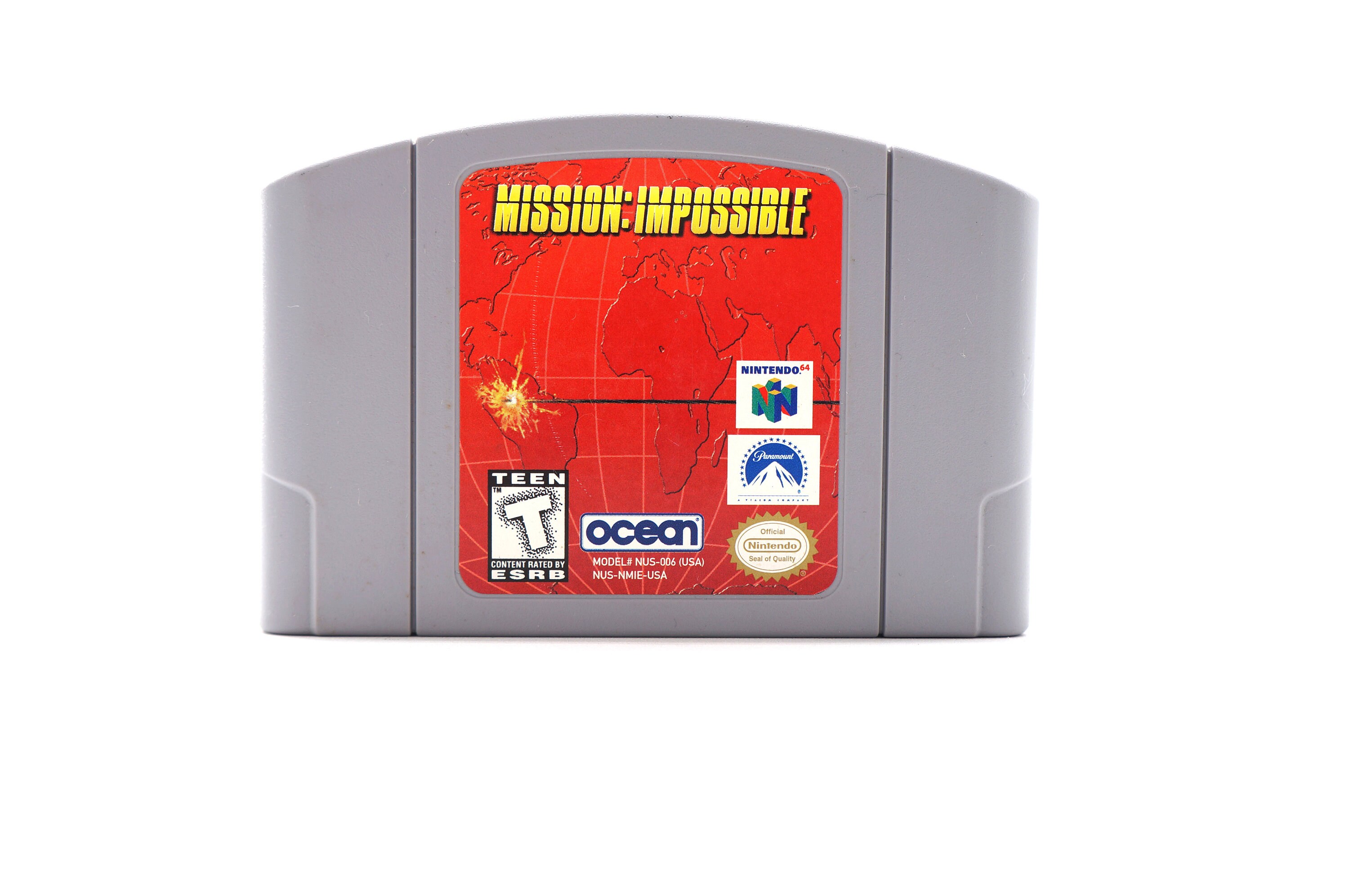Vintage N64 Mission Impossible Nintendo 64 Tested Excellent Very