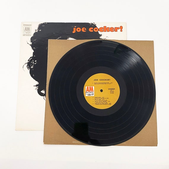 Vintage Joe Cocker Self Titled 1969 Vinyl LP Record Vinyl Album 