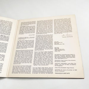 Vintage Steely Dan Aja 1977 LP Record Vinyl Album 12 quot 70s Peg Josie Vintage Steely Dan Aja 1977 LP Record Vinyl Album 12 quot 70s Peg Josie