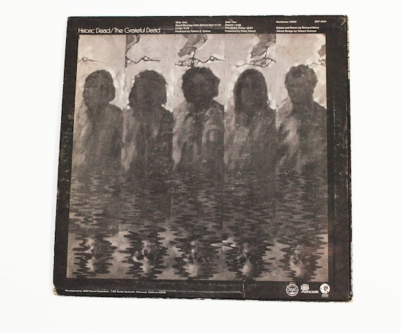 Grateful Dead Live Album Vinyl - Historic Dead 1971 Record - Etsy
