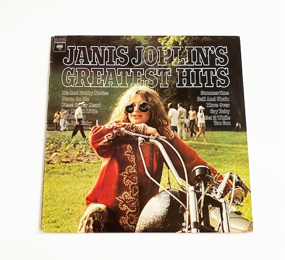 Vintage Original Janis Joplin Greatest Hits Vinyl Album Record Etsy