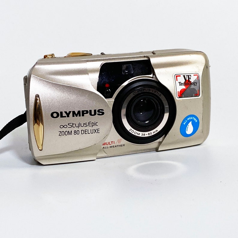 Vintage Olympus Stylus Epic 80 Deluxe DLX 35mm Point Shoot Etsy