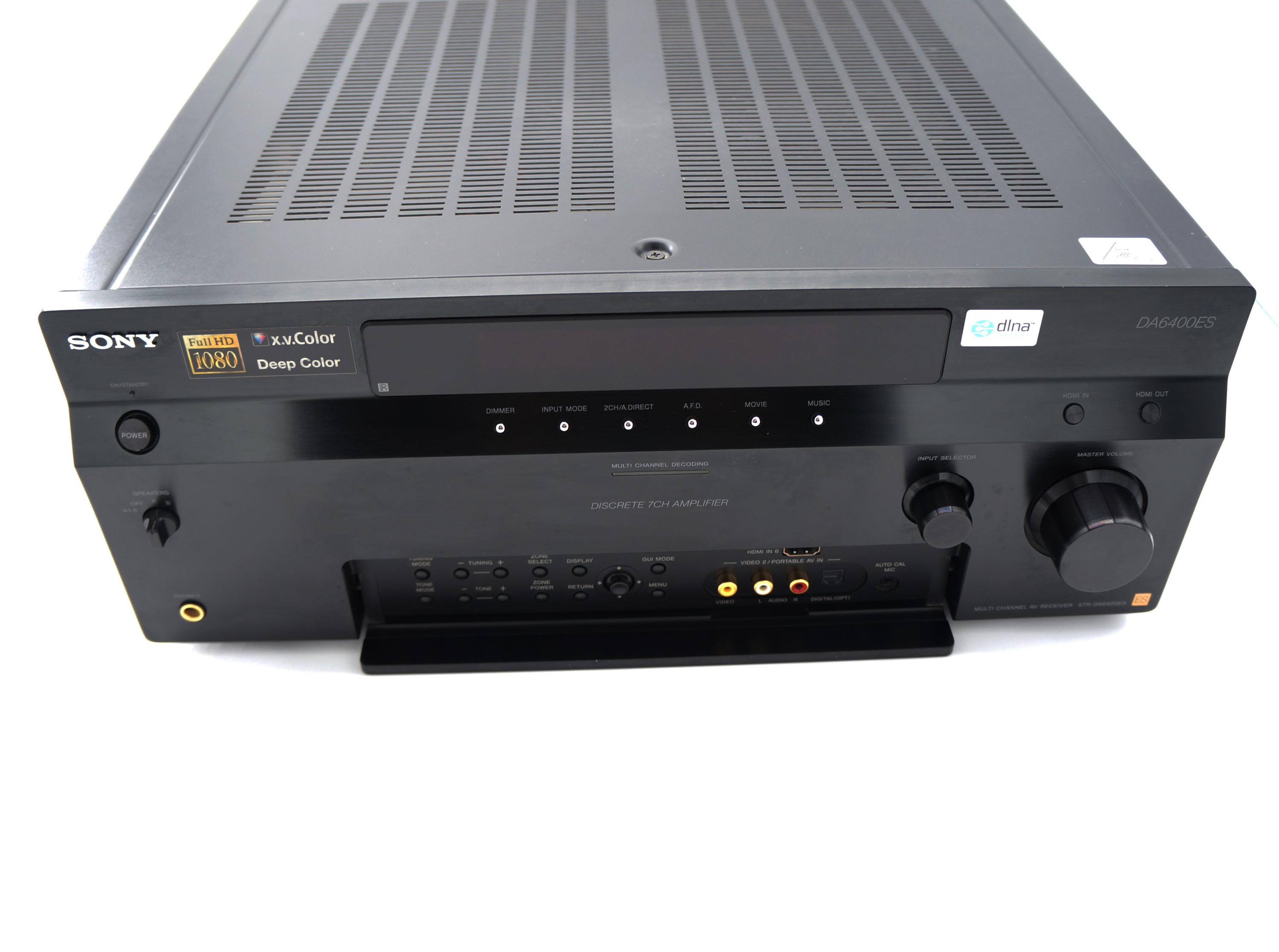 Rare Sony STR-DA6400ES Discrete 7 Channel Amplifier Receiver