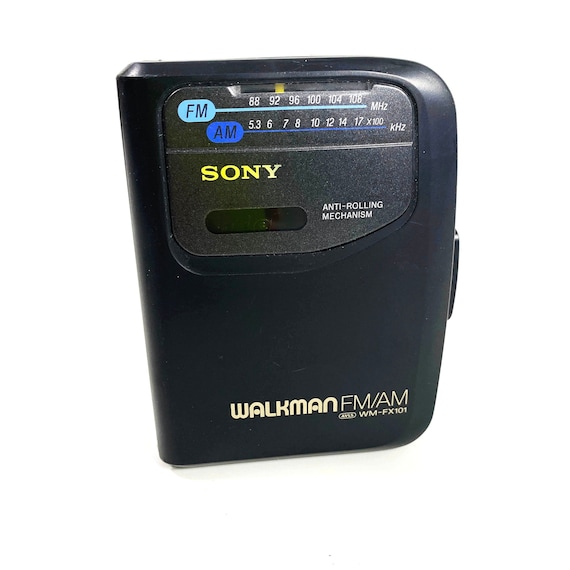 Vintage Sony Walkman WM-FX101 Portable Stereo Cassette Tape Player