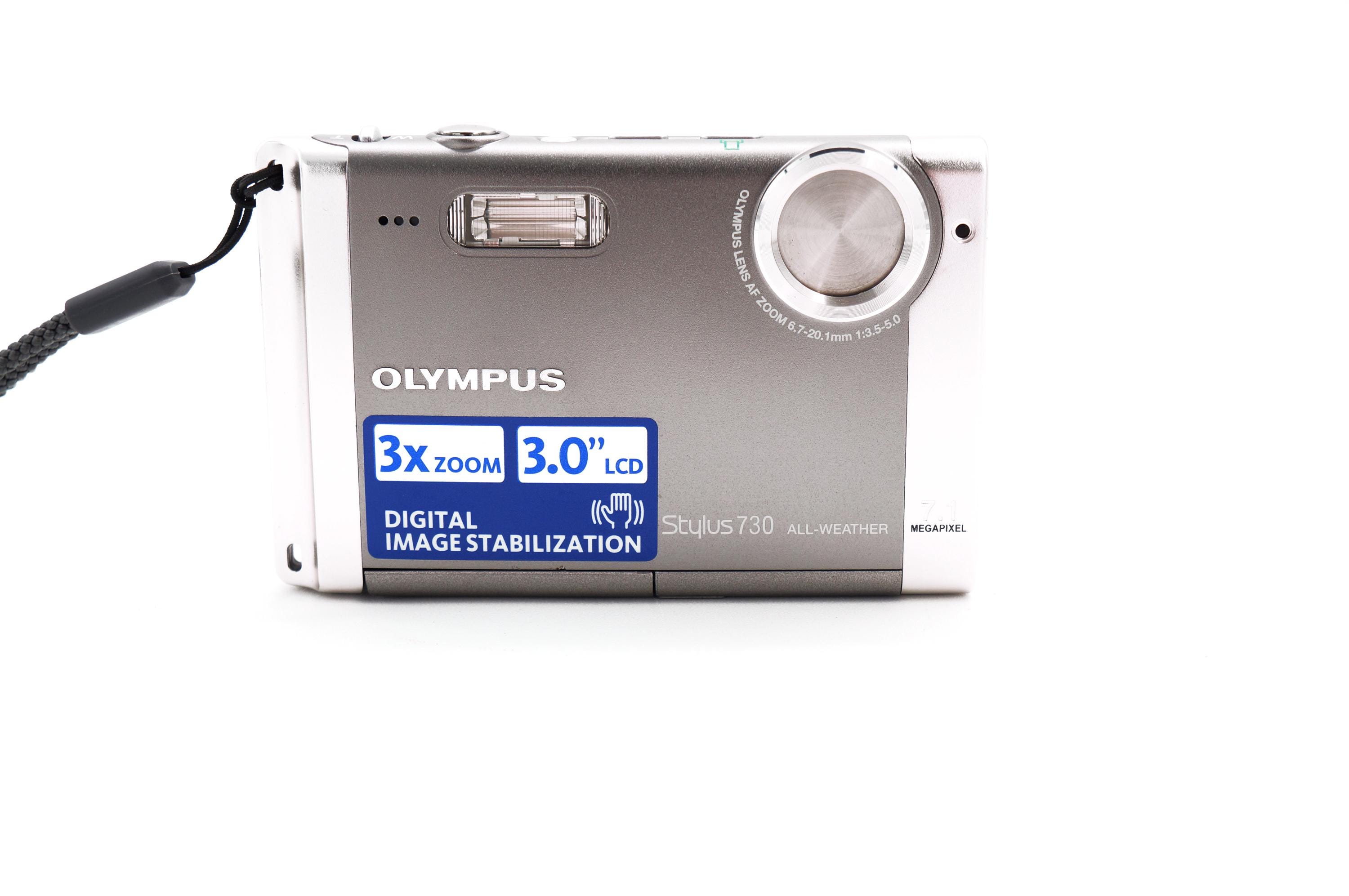 Olympus Stylus 730 Silver Digital Camera: 7.1MP, 3x Optical Zoom