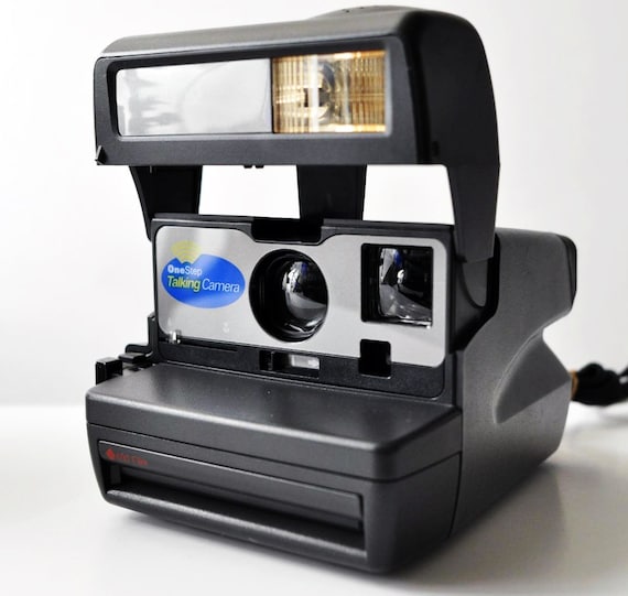 Vintage Talking Polaroid Onestep One Step Instant Camera Say
