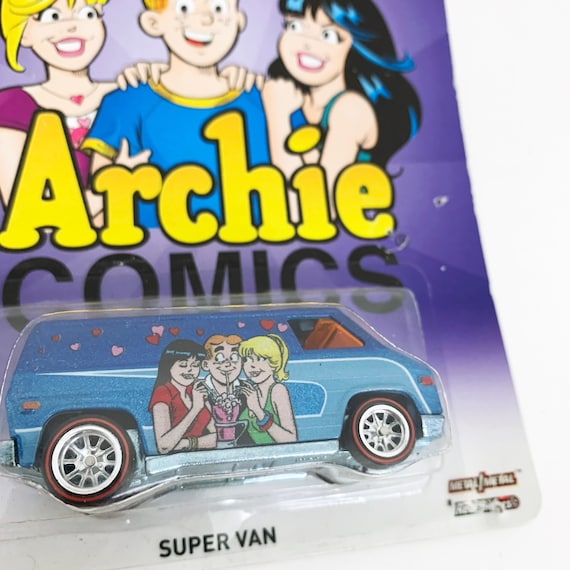 Hot Wheels Archie Comics Super Van Toy Car Movie Cartoon Car 1:64