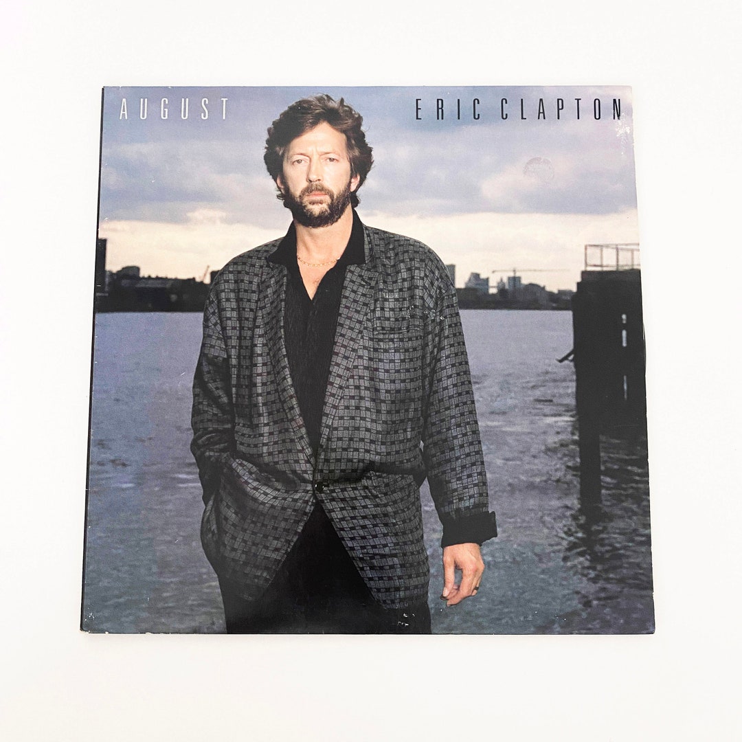 Vintage Original Eric Clapton August Record Album Vinyl 12