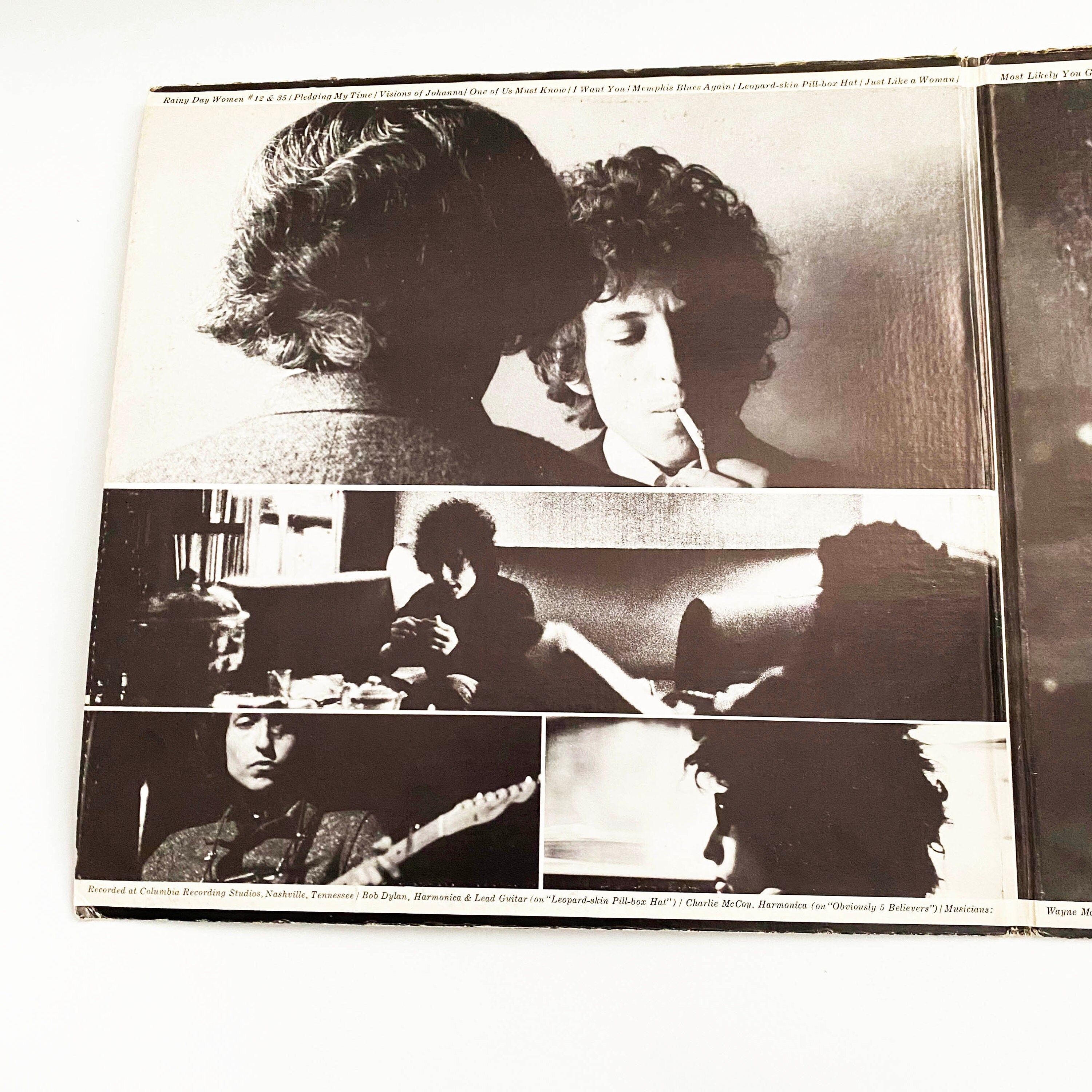 Vintage 1966 Bob Dylan Blonde on Blonde Vinyl LP Double Album - Etsy