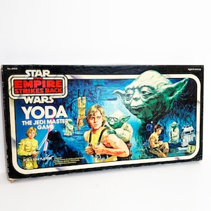 Vintage Star Wars Yoda The Jedi Master Game The Empire Strikes Back Board Game 100% Complete 1981 80s Toys 1980s Games