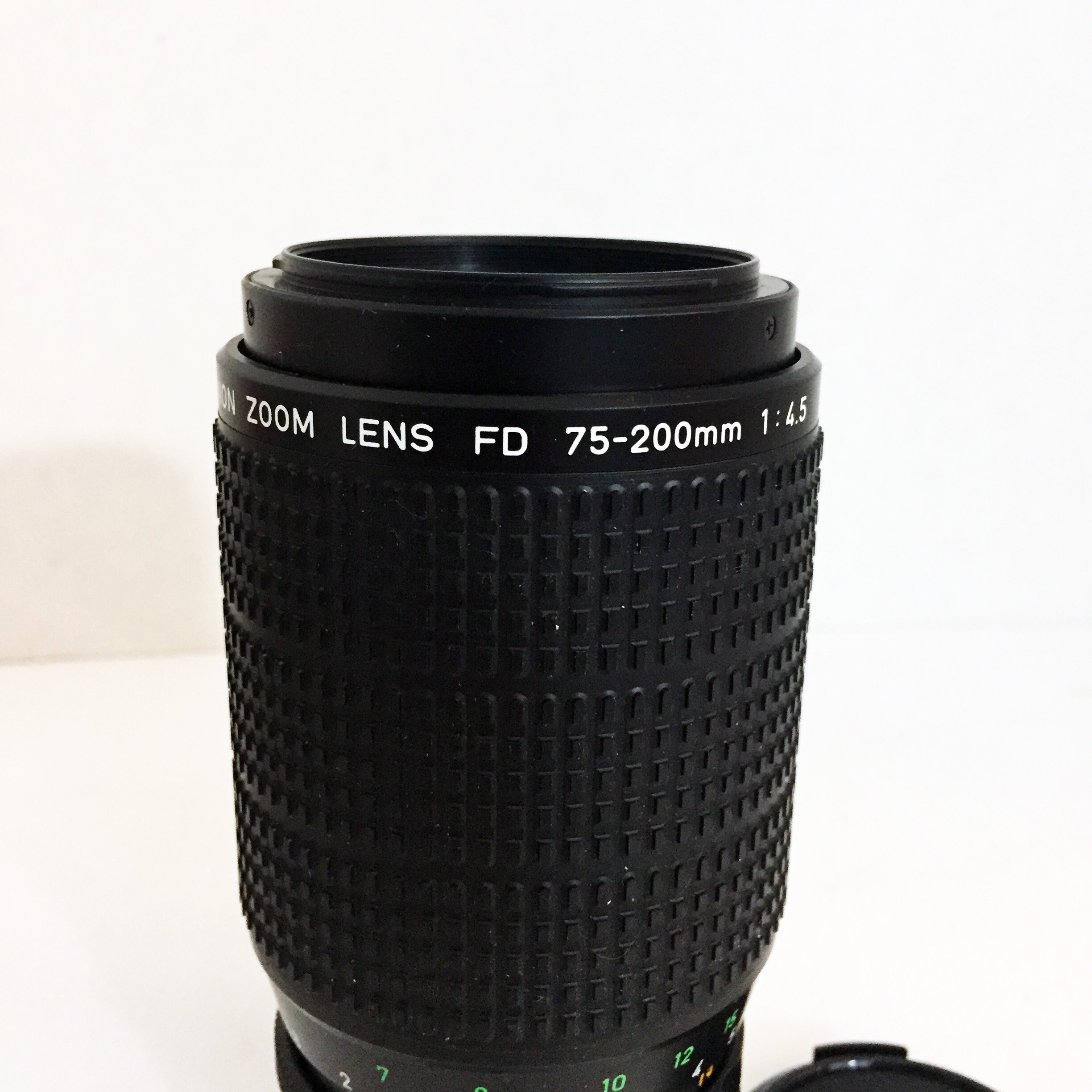 Vintage Canon FD 75-200mm 4.5 Kit Zoom Lens Tested and Works Vintage Canon FD 75-200mm 4.5 Kit Zoom Lens Tested and Works