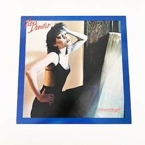 Vintage Pat Benatar In the Heat of the Night  LP Album Record Vinyl 1979 Original Pressing 70s