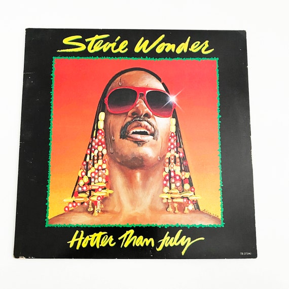 Hotter Than July Vinyl: Stevie Wonder Album (1980 Motown LP) - Etsy