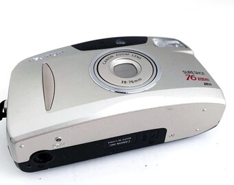 ⌘完動品！ 電池付、作例あり！ Canon SURE SHOT 76 ZOOM⌘ Vintage Canon Sure Shot 76 Zoom Camera, Tested - Etsy