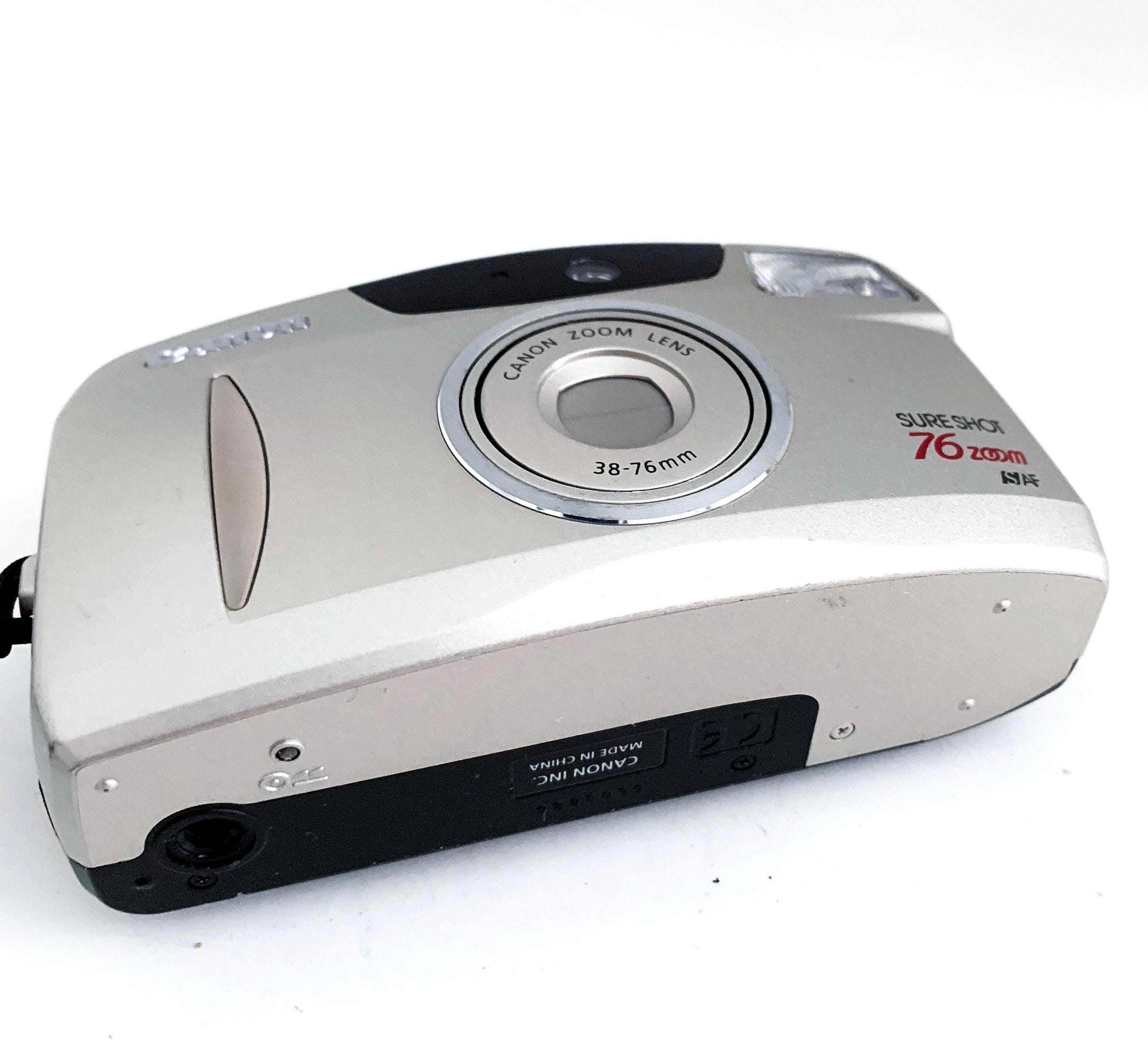 Vintage Canon Sure Shot 76 Zoom Camera, Tested - Etsy