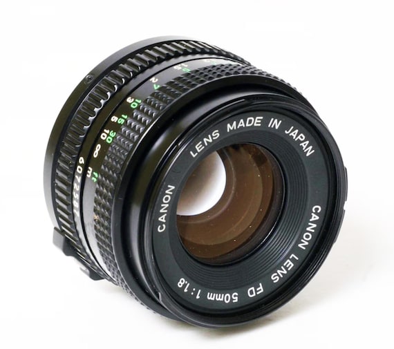 Vintage Canon FD 50mm F/1.8 Kit Prime Lens Tested and Works Vintage Canon FD 50mm F/1.8 Kit Prime Lens Tested and Works