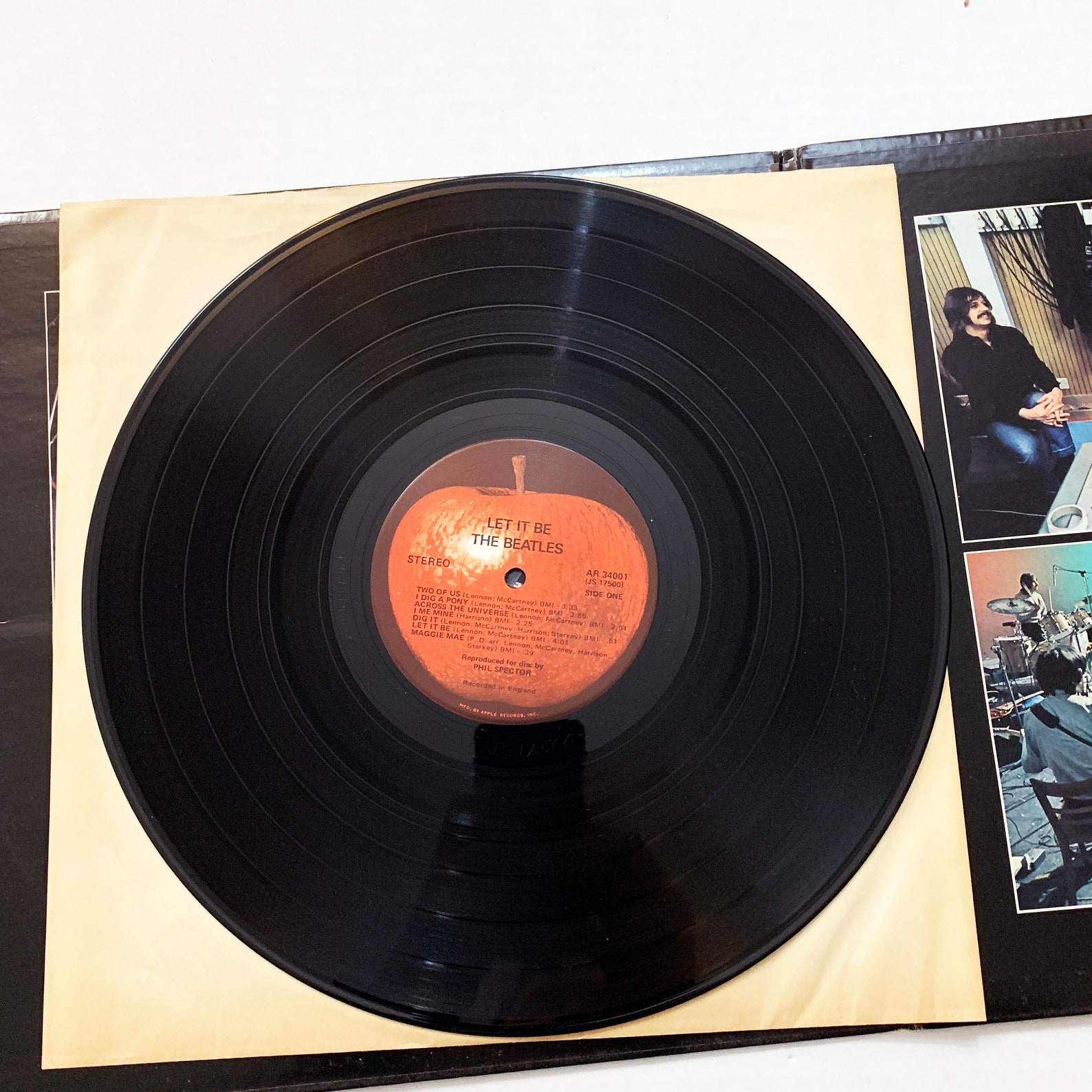 Beatles Let It Be Traduction Francais Vintage The Beatles Let it Be 12 LP Record Vinyl Album 70s | Etsy