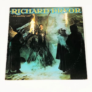 Vintage Richard Pryor Is It Something I Said Album Standup Comedy LP Record Vinyl 12&quot; 1975