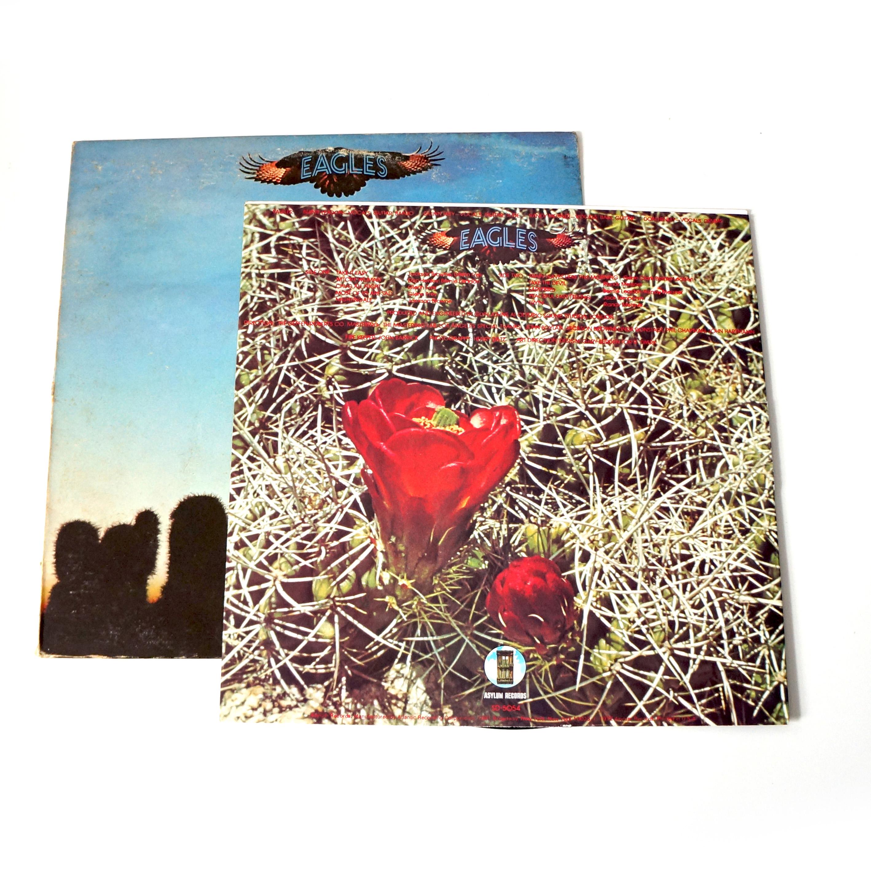 Vintage Eagles Debut Self Titled Studio Album Vinyl LP Record 12 ...