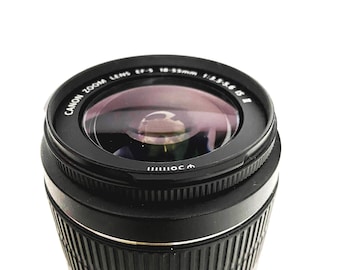 Canon Zoom Lens EF-S 18-55mm 1:3.5-5.6, Vintage Photography Equipment ...