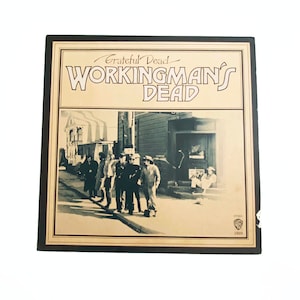 Vintage Grateful Dead Workingman&#39;s Dead 1970 Album Vinyl LP Record Original Excellent 12&quot;