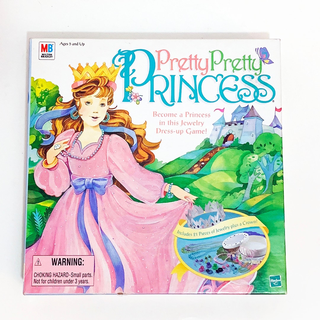 Vintage Pretty Pretty Princess Board Game 100% Complete 1990s Dress up 90s  Sleepover - Etsy