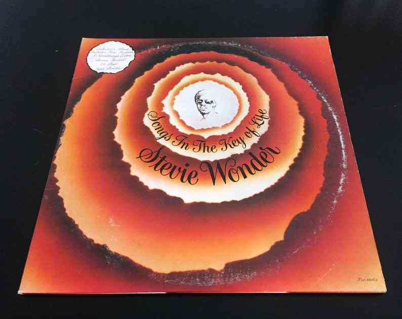 Vintage Stevie Wonder Songs in the Key of Life Vinyl LP Record Etsy