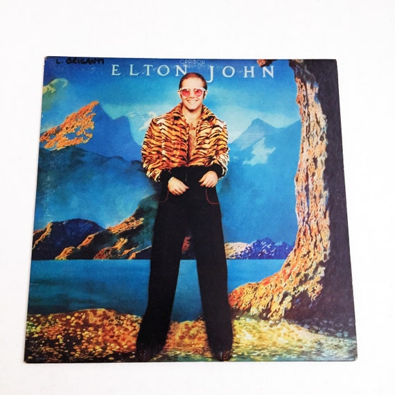Vintage Elton John Caribou 12
