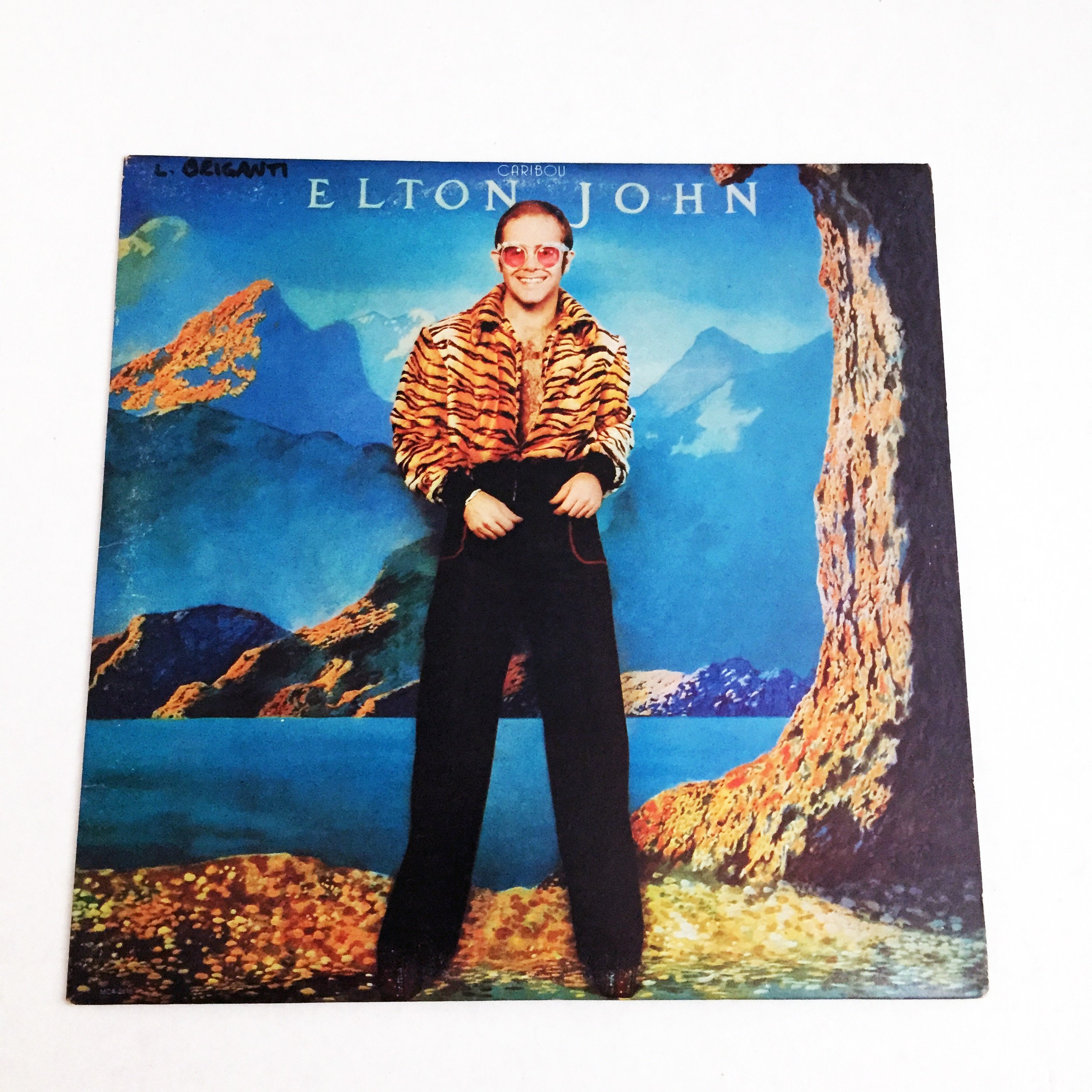 Vintage Elton John Caribou 12