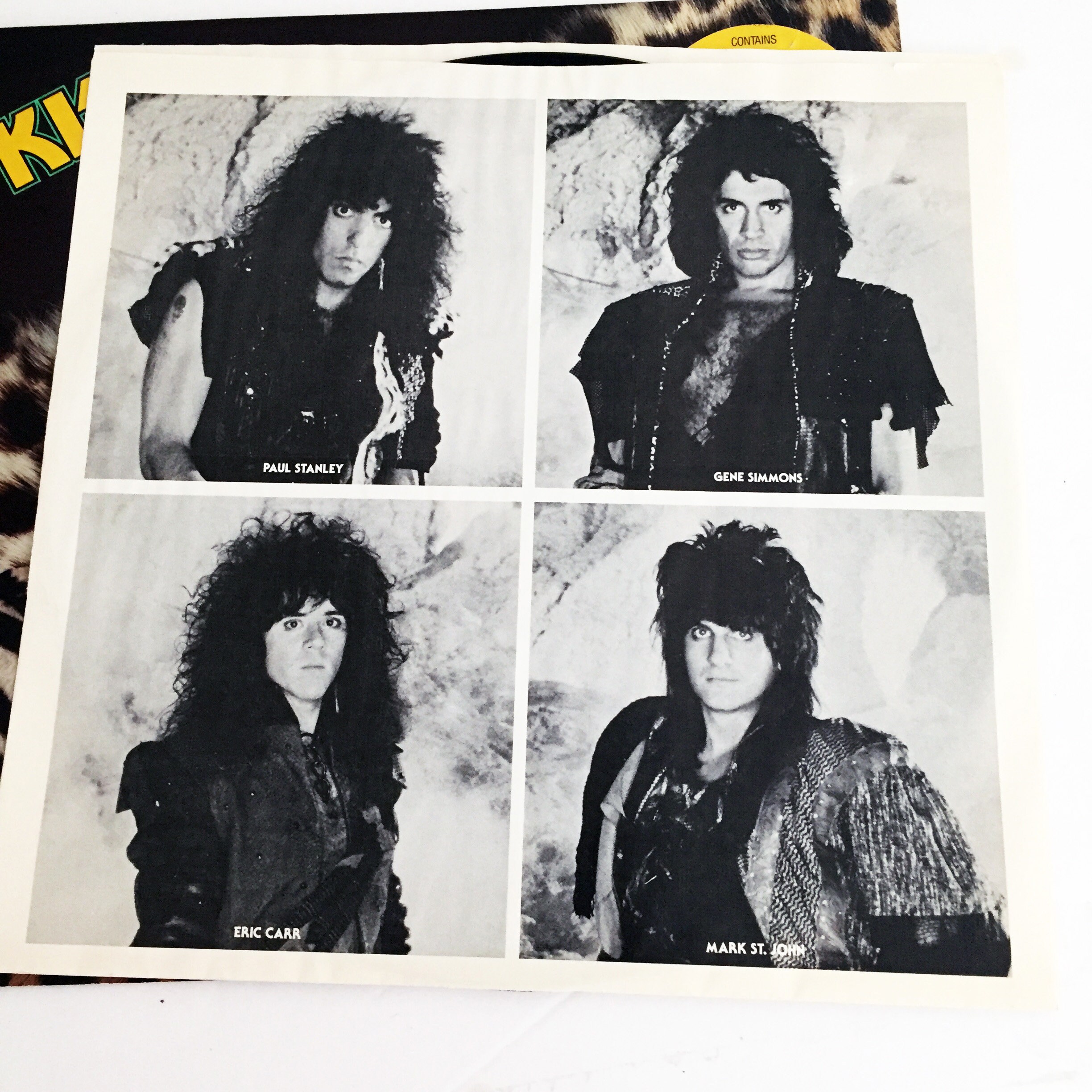 Vintage 1984 Kiss Animalize LP Record Album Vinyl Original