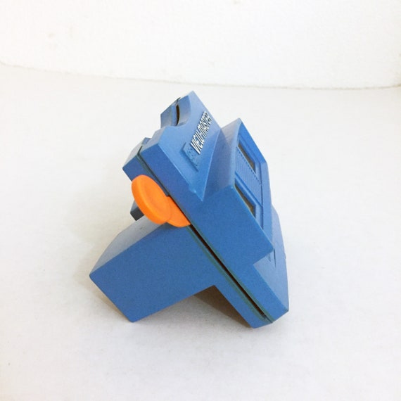 Vintage 1980s View Master 3D Toy in Blue Viewmaster View