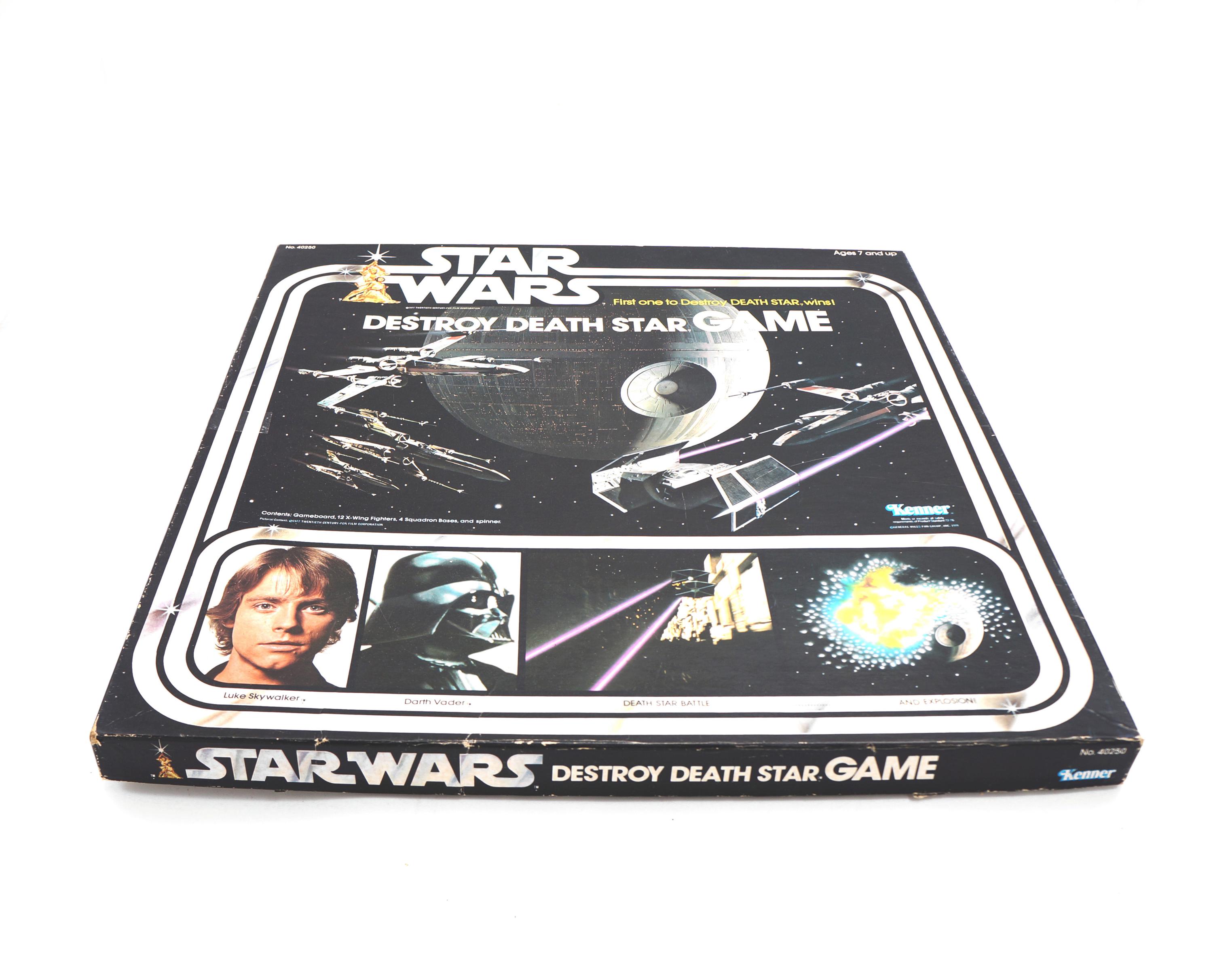 レア　ビンテージ　Kenner　スターウォーズ　バトルコマンドゲーム　1977年 Vintage 1977 Kenner Star Wars Destroy Death Star Board Game 100