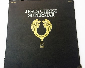 Vintage 1970 Jesus Christ Superstar Vinyl LP Records Set with Book