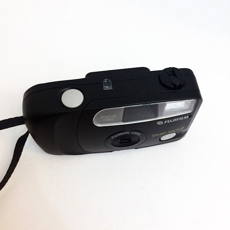 Vintage Fujifilm Smart Shot II Fuji Lomo Point Shoot Film Camera Tested Works Auto Focus 35mm Case