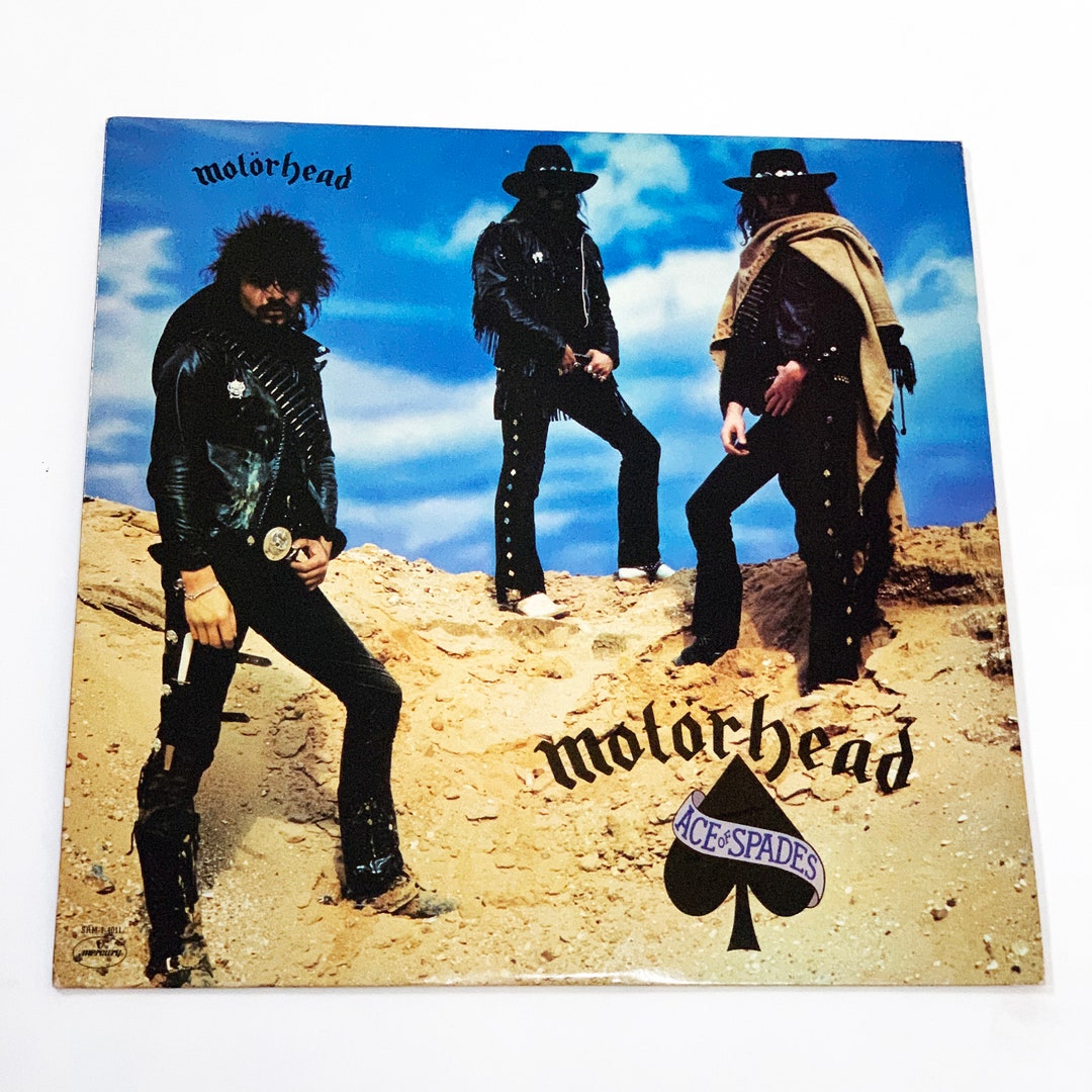Vintage Motorhead Ace of Spades LP Record Album Vinyl 12