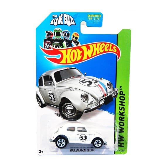 Hot Wheels Herbie the Love Bug Toy Car Movie Time Machine Herby