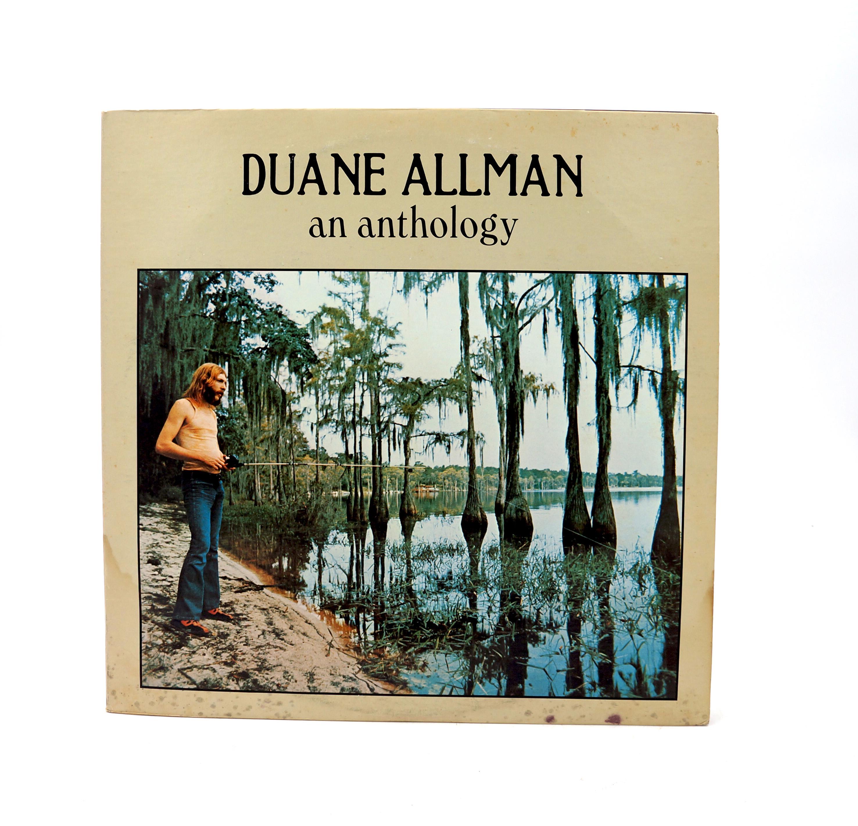 Vintage 1972 Duane Allman an Anthology Vinyl Record Rock 12