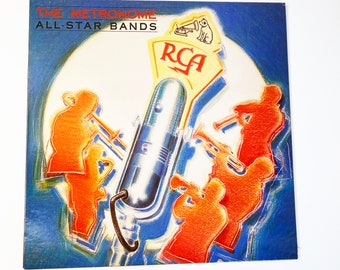 Vintage The Metronome All Star Bands Vinyl Record LP 1988 Album 12" 80s Jazz Big Band Jazz Bop