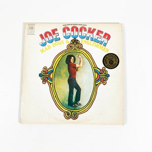 Vintage Joe Cocker Mad Dogs & Englishmen 1970 Vinyl LP Record Vinyl Album 1970s 12&quot;