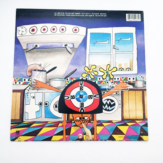 Vintage Original UB40 Rat in the Kitchen LP With Liner Record