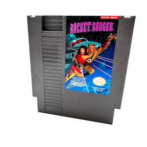 Vintage Nintendo NES Rocket Ranger Video Game With Sleeve 1988 80s ...
