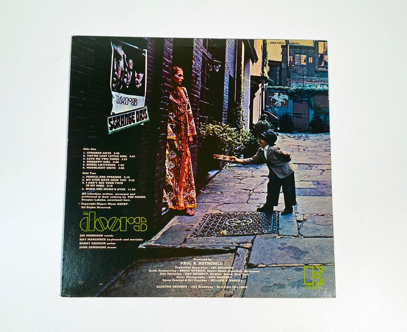 Original the Doors Strange Days Vinyl Record LP Excellent Etsy