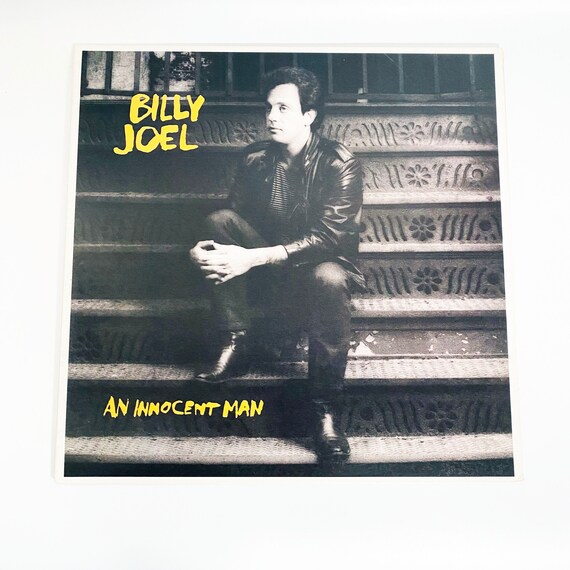 Vintage Billy Joel an Innocent Man LP Album Record Vinyl 38837