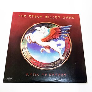 Vintage Steve Miller Band Book of Dreams 1977 Album Vinyl LP Record Original Excellent 12"