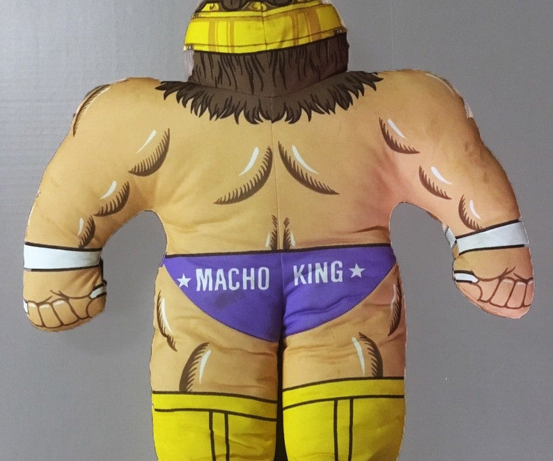 Vintage Wrestling Buddy WWF Macho Man Randy Savage Stuffed | Etsy