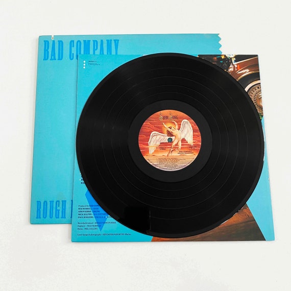 Vintage Bad Company Rough Diamonds 1982 Vinyl LP Record Vinyl