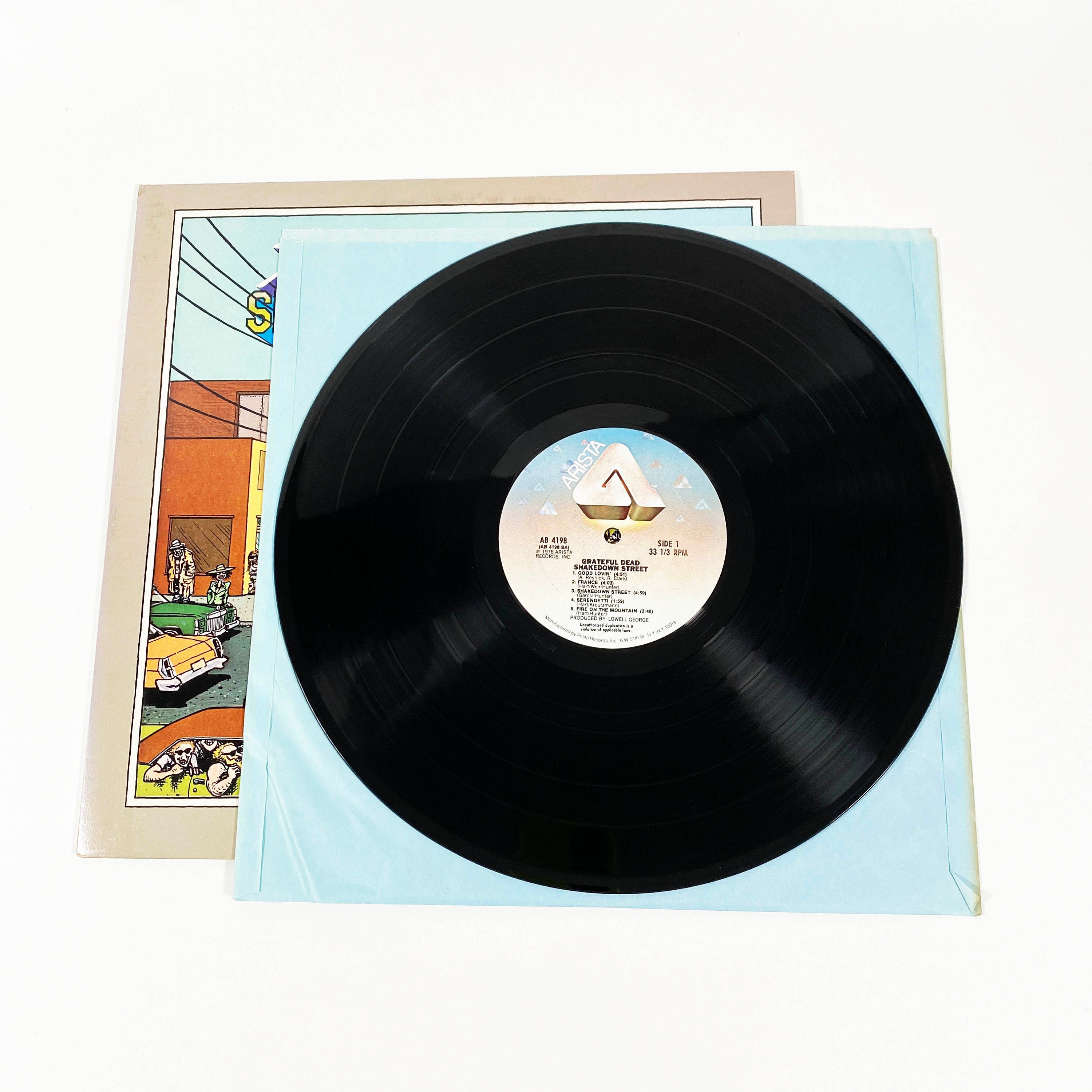 Vintage Grateful Dead Shakedown Street 1978 Album Vinyl LP