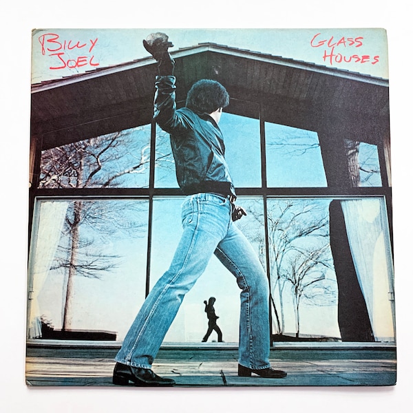 Vintage Billy Joel Glass Houses LP Album Record Vinyl Excellent 1980