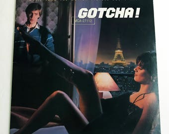 Vintage Gotcha Soundtrack LP Album Record Vinyl 1985 Bill Conti